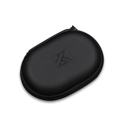 KZ Earphone Case – Portable EVA Zipper Headset Storage Box with Logo, Square Compression Organizer for Headphones