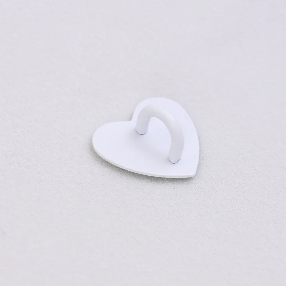 Kawaii Metal Heart Phone Charm — Adhesive Holder, Finger Ring Stand, Case Hook & Buckle Accessory with String
