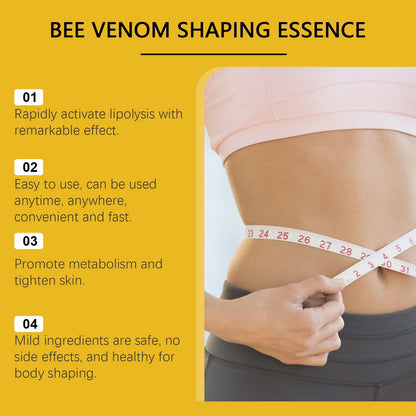 Bee Venom Shaping & Firming Body Oil – Anti-Cellulite Fat Burning Massage for Weight Loss