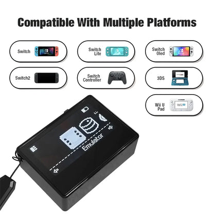 Smart NFC Pixl Infinite Card Simulator – Amiibo Character Induction Burner for Switch, Switch 2, 3DS & Wii U