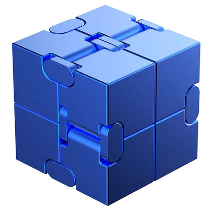 Magic Infinity Cube – Stress Relief & Educational Fidget Toy for Kids and Adults, Portable Christmas Gift