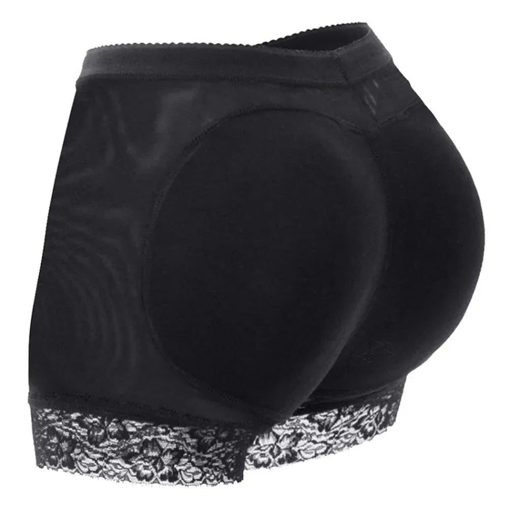 Women's Soft Breathable Butt Lifter Panties – High-Waist Push-Up Padded Cotton Underwear