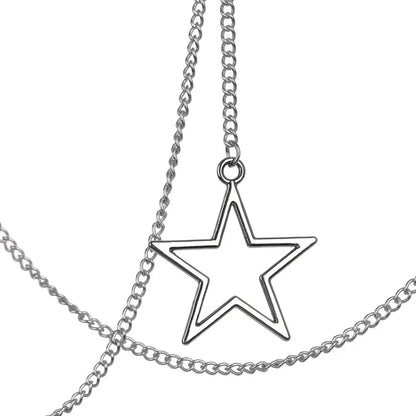 New Fashion Women's Eyeglass Chain - Hollow Star & Pearl Beaded Lanyard for Sunglasses & Reading Glasses, Neck Strap Holder