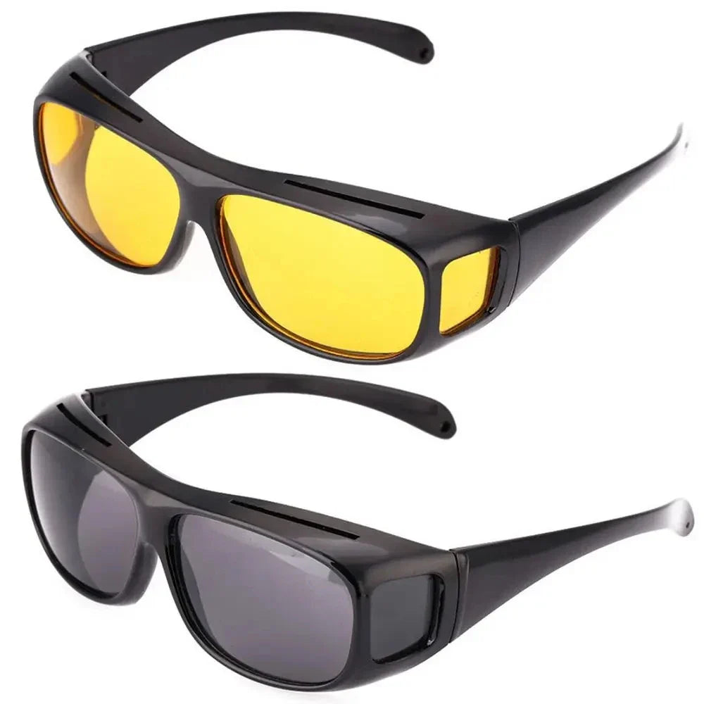 Anti-Glare Driving Goggles – Night Vision Car Sunglasses for Men & Women, UV Protection Interior Driving Safety Eyewear 2024 Edition