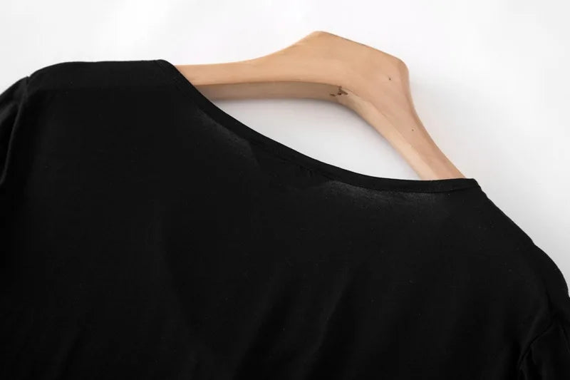 Women’s Modal Short-Sleeve Night Dress – Mid-Length Cotton Sleep Top with Buttons, Plus Size Pajamas