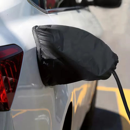 Magnetic EV Charger Port Cover – Weatherproof, UV, Snow & Heat Resistant Protective Cap for Electric Vehicle Charging Ports