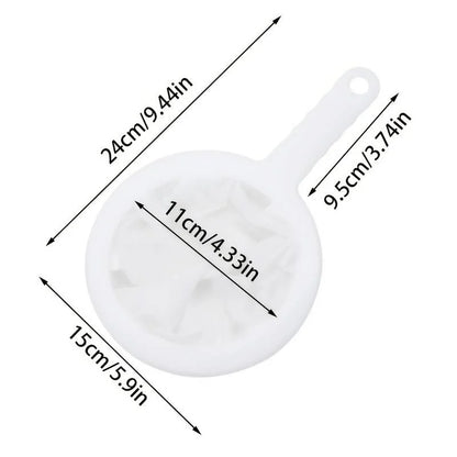 Fine Mesh Strainer Spoon – Nylon Coffee, Milk, Soy & Yogurt Filter, 100–400 Mesh Kitchen Sieve & Dining Gadget Tool