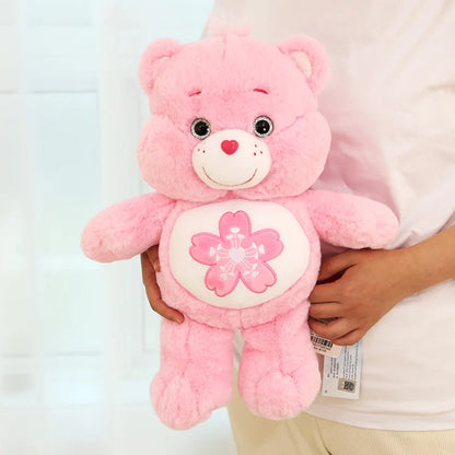 Care Bears Kawaii Plush Toys — 22/33/45cm Pink Sakura Soft Stuffed Cartoon Bears, Cute Gift for Girls & Boys