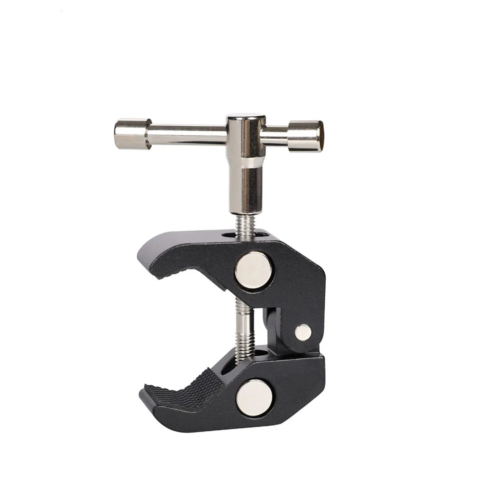 7/11/20 Inch Metal Articulating Magic Arm – Super Clamp Stand for DSLR Camera & Photo Studio Accessories