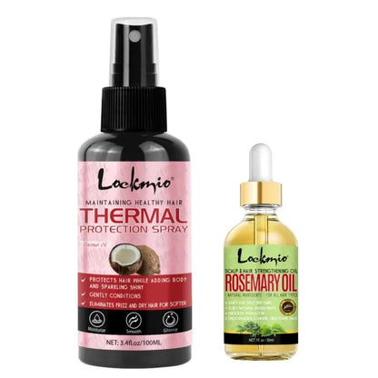 Thermal Protection Hair Spray - Heat Protector Serum for UV Defense, Moisturizing Conditioner & Hair Care Treatment
