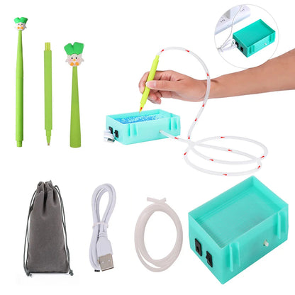 DIY Electric Diamond Painting Pen Set — Portable USB Vacuum Suction Kit