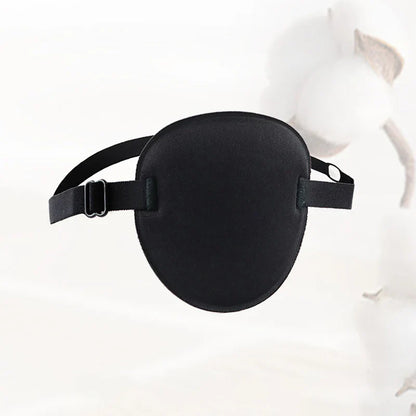 Adjustable Single Eye Patch – 3D Foam Breathable Eyeshade Medical Eye Mask for Strabismus & Amblyopia Training Therapy Use