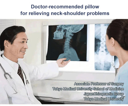 Anti-Traction Sleep Neck Care Pillow – Zoning Design, Washable Adult Pillow Core, Knitted Low Pillow for Home & Hotel