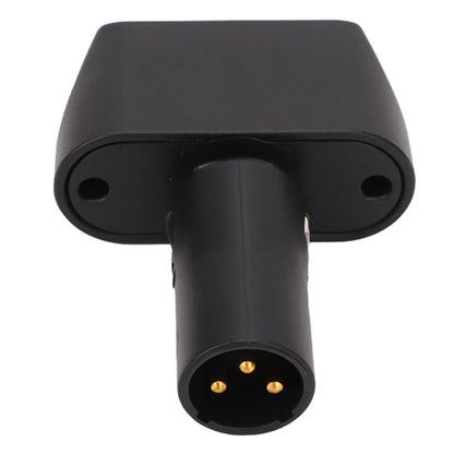 Electric Wheelchair LED Light — Adjustable Angle High-Brightness 3-Pin XLR Headlight with Controller for Night Use