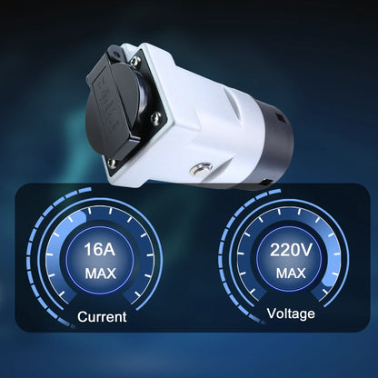 GUWIEYG V2L Discharger Type 2 EV Cable Adapter – Vehicle to Load (V2L) Support for MG, BYD, Brazil Plug