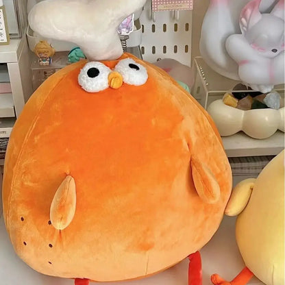 Chicken & Leg Plush Toy — Soft Gingerbread Chicken Doll for Kids & Birthday Gifts