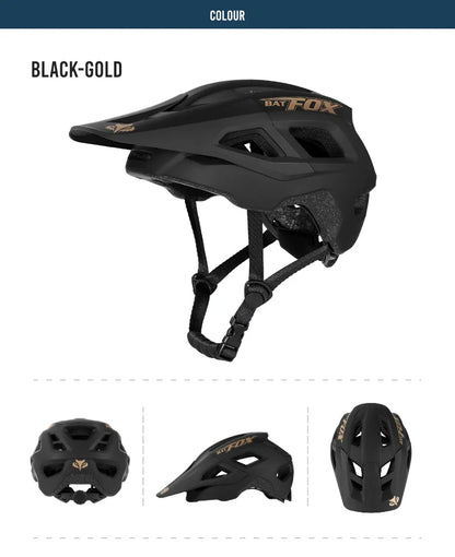 BATFOX Men's Cycling Helmet – MTB Mountain Bike Racing Helmet, Speedframe Casco para Bicycle