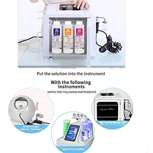 3pcs 1200ML Hydra Liquid Face Serum – Aqua Peel Solution AS1 SA2 AO3 for Beauty Machine & Deep Skin Cleaning