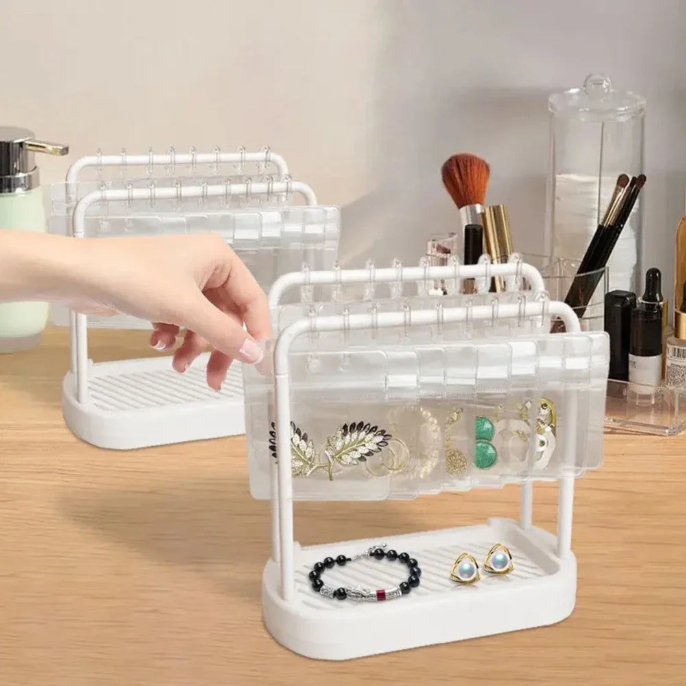 Multi-Functional Display Stand - Jewelry, Badge & Collectible Organizer Rack