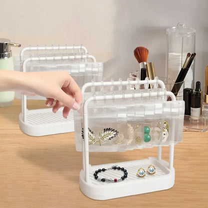 Multi-Functional Display Stand - Jewelry, Badge & Collectible Organizer Rack