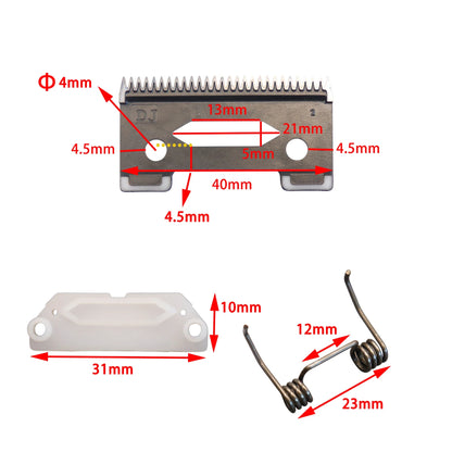HClippers Replacement Parts —  Cam and Spring for HC231 Hair Clippers