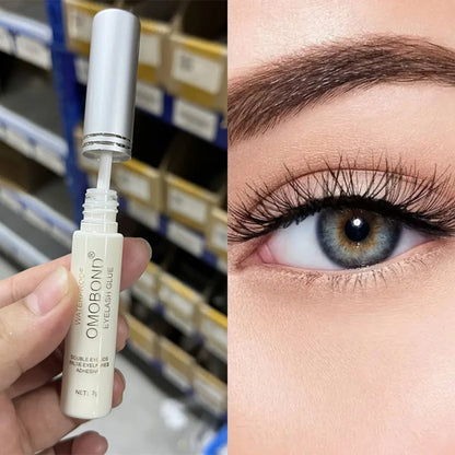 7g Waterproof Eyelash Glue Gel — Strong Hold for False, Individual & Cluster Lashes, Professional Salon & Home Use