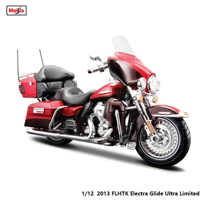 Maisto 1:12 Harley Davidson 2017 Road King Special – Classic Die-Cast Motorcycle Model Collectible Toy Gift