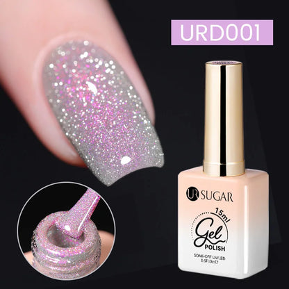 UR SUGAR 15ml Jelly Gel Polish - Milky White Translucent UV Soak Off Nail Art Varnish