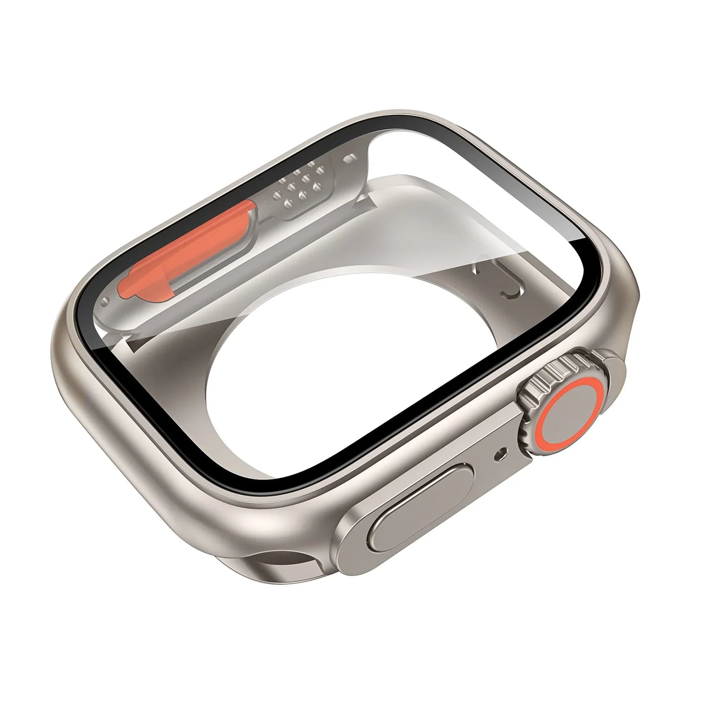Hard PC Front & Back Screen Protector Case for Apple Watch Series 4-9 & SE/Ultra – 40mm-45mm iWatch Cover
