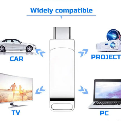 Xiaomi 16TB USB 3.2 Flash Drive — High-Speed Waterproof Type-C 2-in-1 Storage for Mobile & PC
