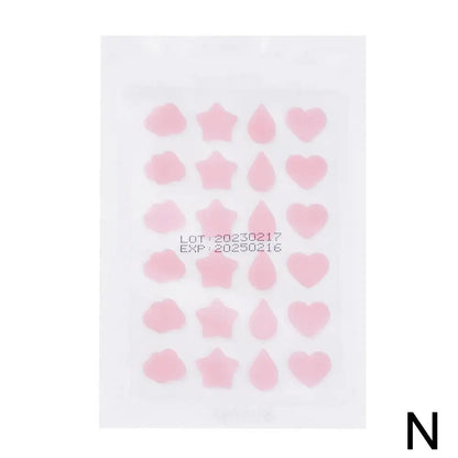 72pcs Invisible Anti-Acne Pimple Patches – Hydrocolloid Waterproof Spot & Mark Repair Stickers