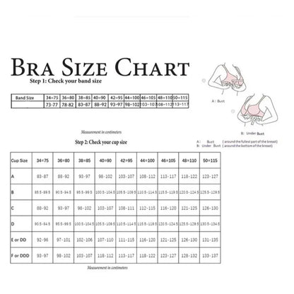 Plus Size Push-Up Bra – Sexy Lace Underwire Full Coverage Lingerie for Curvy Women with Wide Side Wings