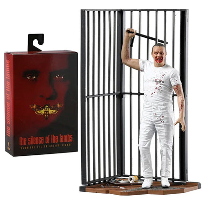 NECA Hannibal Lecter Action Figure — The Silence of the Lambs Horror Collectible Toy Doll