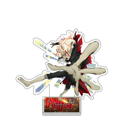 Anime Dandadan Momo Acrylic Keychain Stand – 15cm Cosplay Figure Display Plate for Bag Decoration, Fan Gift & Collectible Ornament