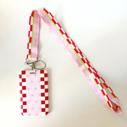 Cartoon Anime Lanyard – Key, Card & Badge Holder Neck Strap, DIY Keychain Hang Rope