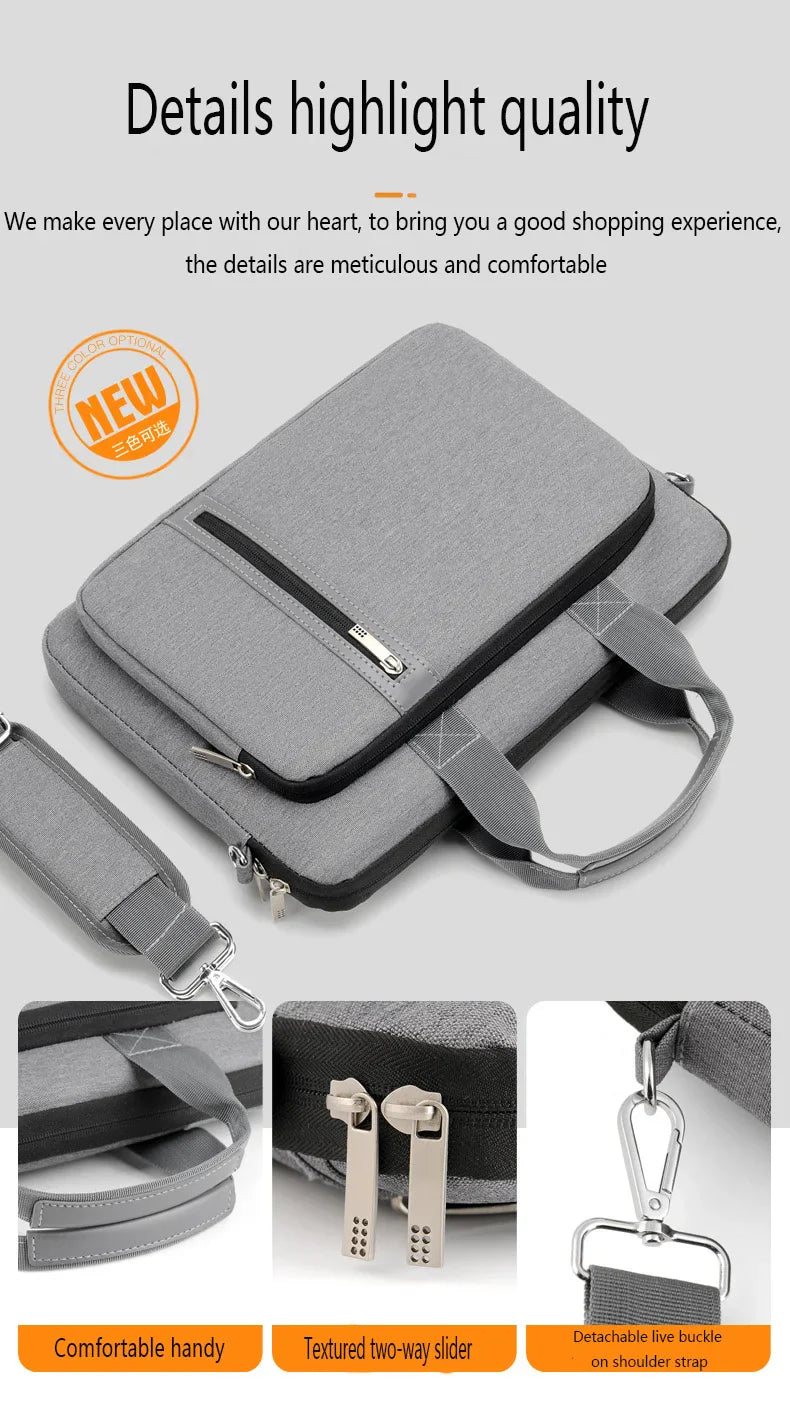 Laptop Sleeve Bag – Protective Case for MacBook, ASUS, Lenovo, Dell, Huawei (13" 14" 15.6" 17.3")