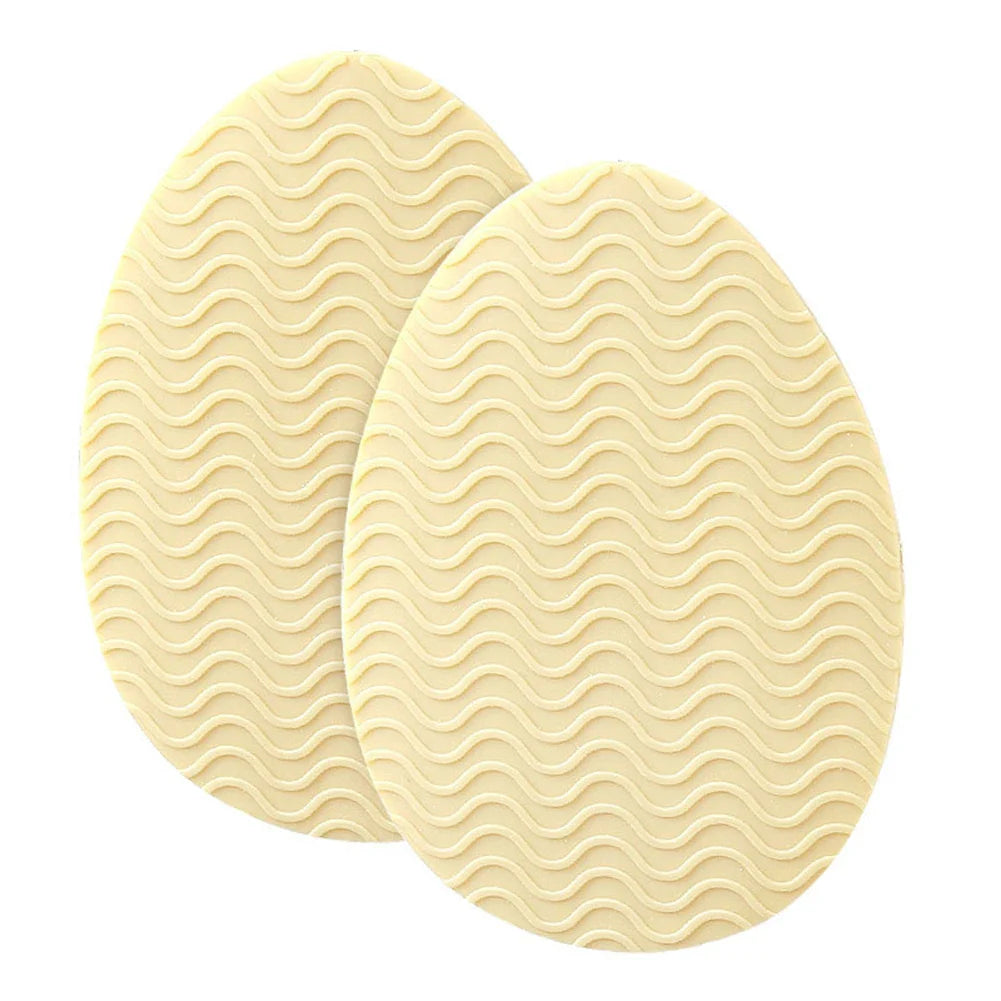 Rubber Shoe Sole Protector - Wear-Resistant Non-Slip Forefoot Mat, Self-Adhesive High Heel Cushion Pads