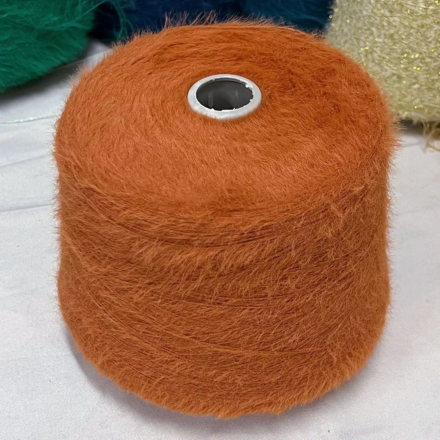 250g Mink Velvet Yarn – Soft Non-Pilling Long & Short Hair Yarn for Shawls, Coats, Scarves & Baby Sweaters