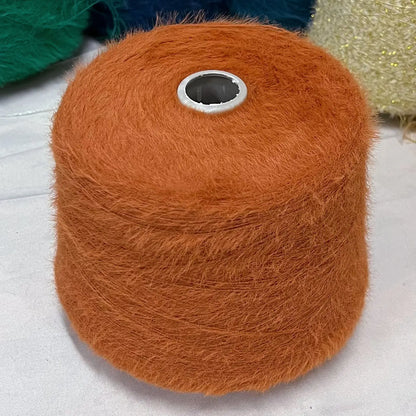 250g Mink Velvet Yarn – Soft Non-Pilling Long & Short Hair Yarn for Shawls, Coats, Scarves & Baby Sweaters