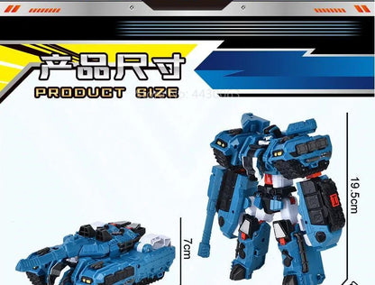 Galaxy Detectives Tobot Transformation Toy – Car to Robot Anime Figure, Korea Cartoon Deformation Tank Gift