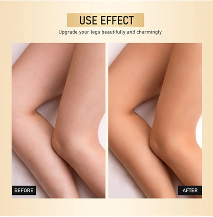 Waterproof Long-Lasting Leg Makeup Lotion — Medium Bronze Body Foundation & Tanning Cream for Even Skin Tone