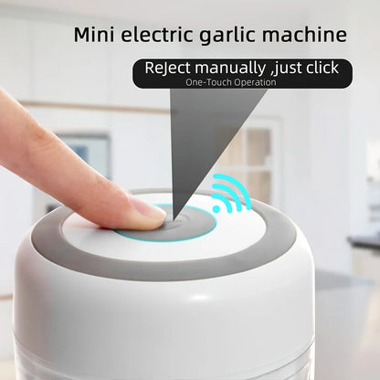 Mini Electric Kitchen Food Chopper: USB Portable Garlic Masher, Meat Grinder, Vegetable Chopper - Essential Kitchen Gadget