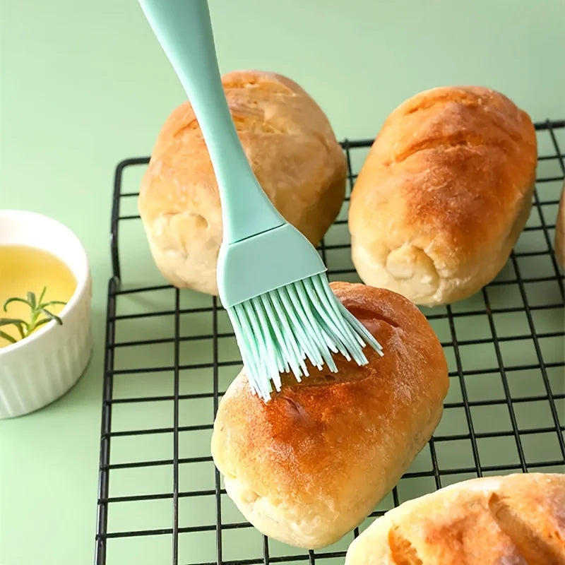 Food Grade Silicone Oil Brush Set (1/3PCS) – BBQ & Kitchen Sauce Brush for Baking, Pancakes & Barbecue Cooking Tools