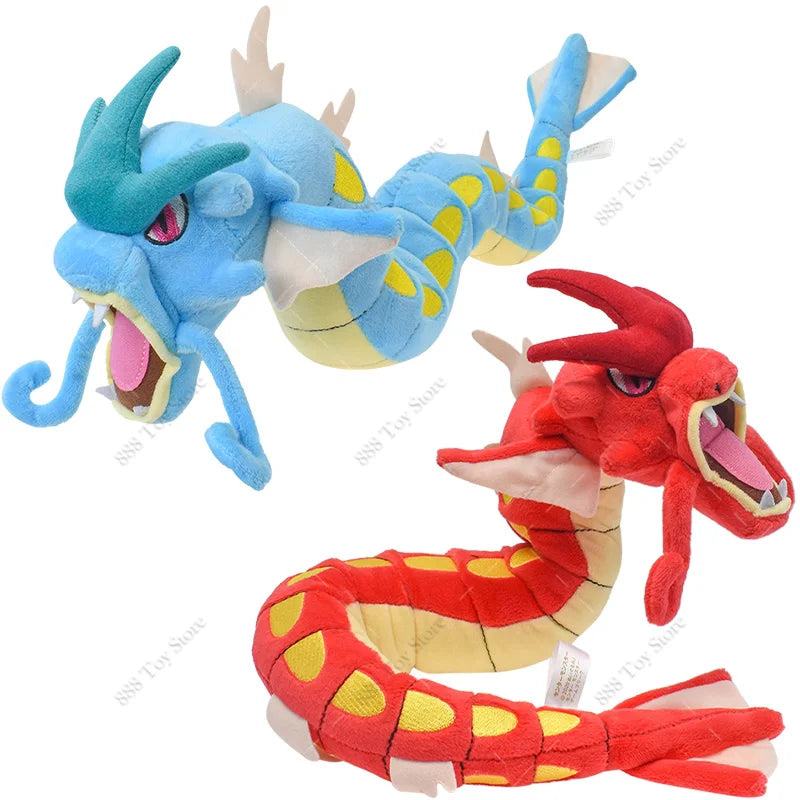 Hot Sale Pokémon Plush Toys – Mega Rayquaza, Gyarados, Dragonair, Mimikyu, Lucario, Horsea, Charizard Soft Stuffed Peluche for Kids Xmas Gift