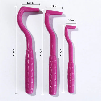 3PCS Pet Flea & Tick Remover Tool Set – Stainless Steel Lice, Worm & Insect Clamps for Cats & Dogs Grooming Care