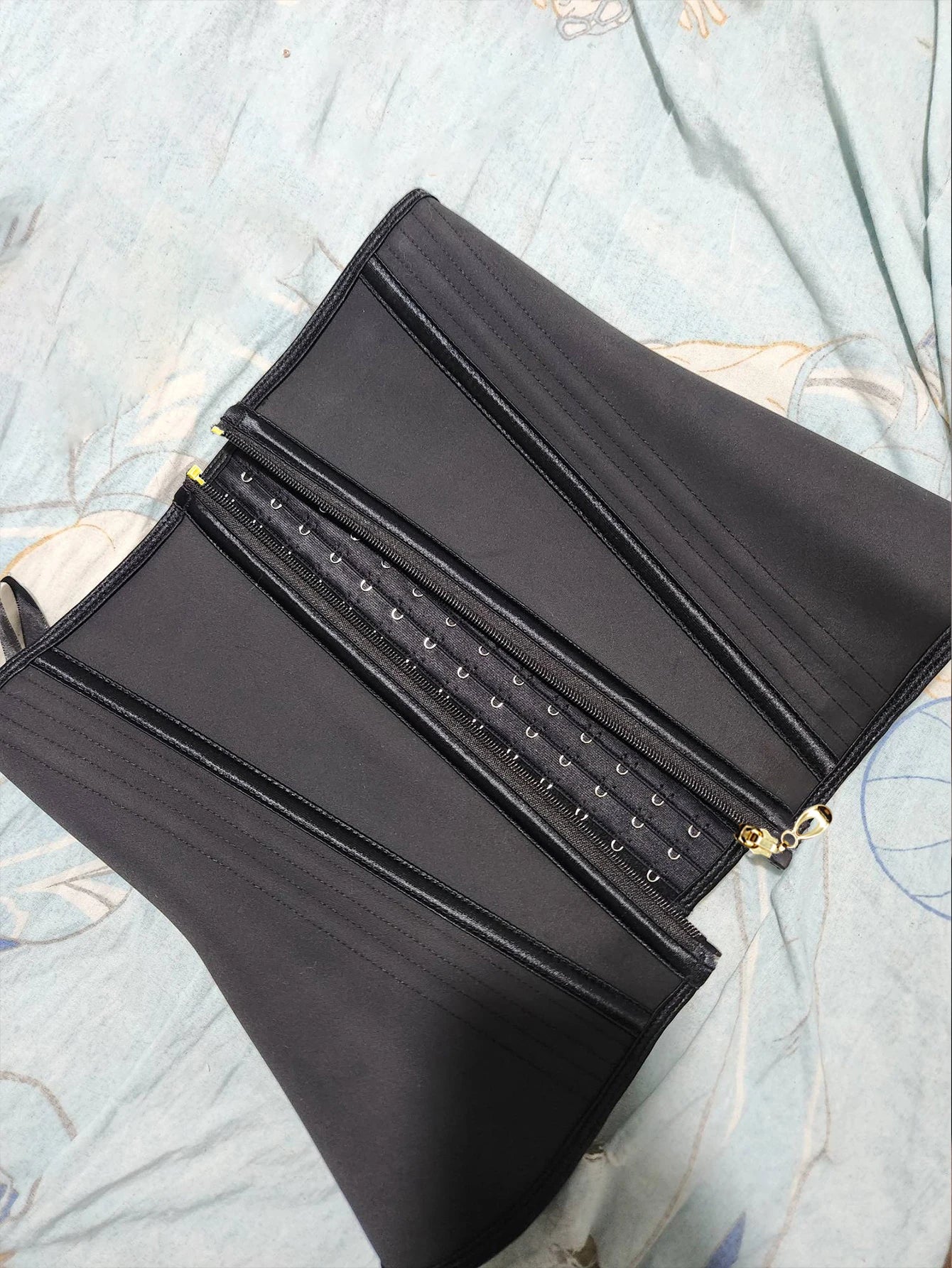 Women's Sports Shaper Belt – Latex Zipper Waist Compression Corset Body Shaper Waist Belt