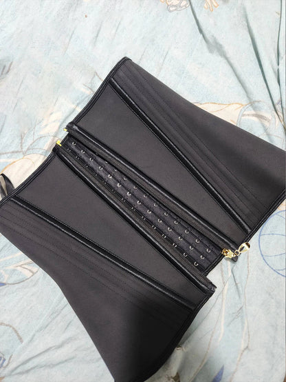 Women's Sports Shaper Belt – Latex Zipper Waist Compression Corset Body Shaper Waist Belt