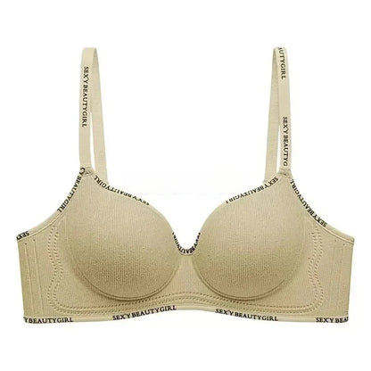Wireless Push-Up Bra A-C Cup — Seamless Invisible 3D Pad Bralette for Small Chest, Anti-Sagging Comfort Underwear