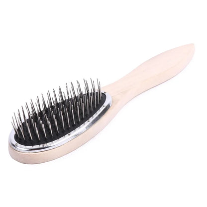 Professional Anti-Static Steel Comb Brush for Wig & Hair Extensions - Tangle-Free Training Tool