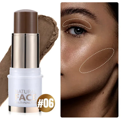 Highlighter Stick – Brightening Skin Tone, Contouring, Natural Stereo Concealer & Multi-Purpose Blush Stick
